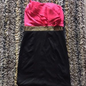 Strapless Mini Dress